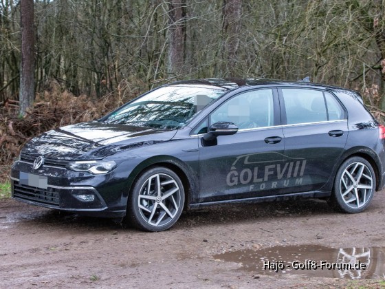 VW Golf 8 - bei Testfahrten erwischt