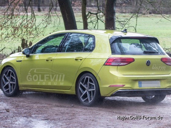 VW Golf 8 - bei Testfahrten erwischt