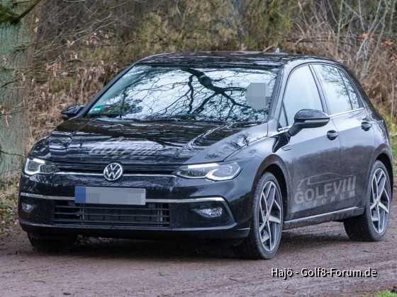 VW Golf 8 - bei Testfahrten erwischt