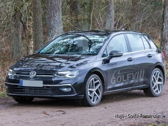 VW Golf 8 - bei Testfahrten erwischt