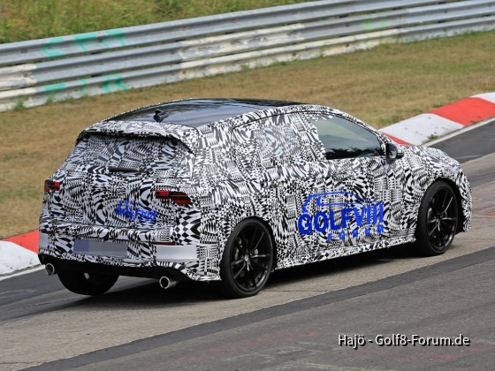 VW Golf 8 GTI - Erlkönig auf Nordschleife erwischt